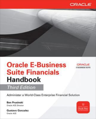 Oracle E-Business Suite Financials Handbook 0071779728 Book Cover