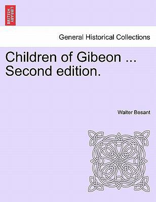 Children of Gibeon ... Second Edition. 1240872992 Book Cover