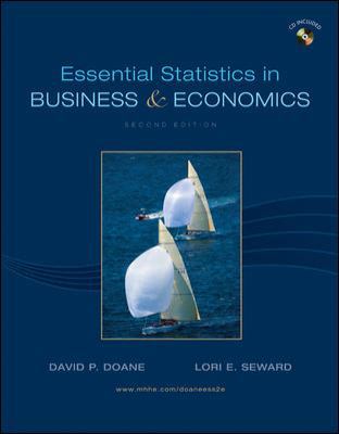 Essential Statistics in Business and Economics 0073373656 Book Cover