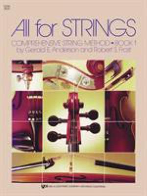 All For Strings Book 1: Violin 0849732220 Book Cover