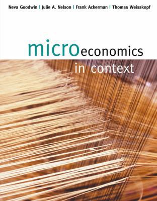 Microeconomics in Context 061834599X Book Cover