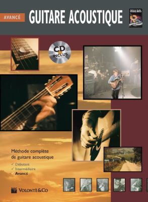 Guitare Acoustique Avance: Advanced Acoustic Gu... [French] 8863881588 Book Cover
