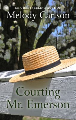 Courting Mr. Emerson [Large Print] 1432861719 Book Cover