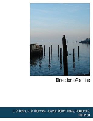 Direction of a Line 1113601442 Book Cover