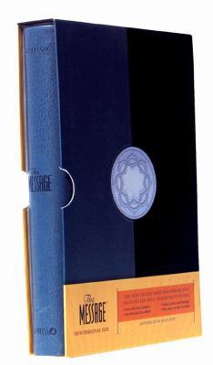 The Message: Personal Size, Blue/gray, Leather ... 1600060358 Book Cover