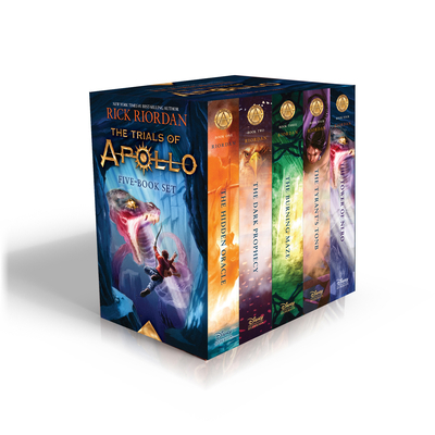Trials of Apollo, the 5book Paperback Boxed Set 1368024130 Book Cover
