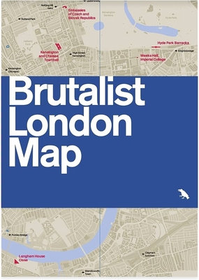 Brutalist London Map 1912018837 Book Cover