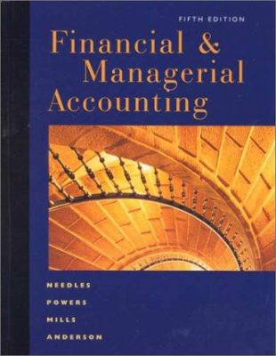 Financial & Managerial Accounting 0395920981 Book Cover