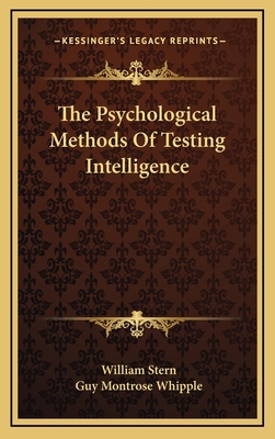 The Psychological Methods of Testing Intelligence 1163476528 Book Cover