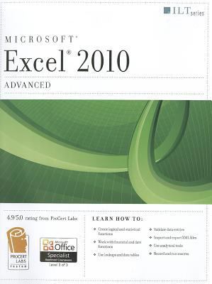 Excel 2010: Advanced Student Manual [With CDROM] 1426021615 Book Cover