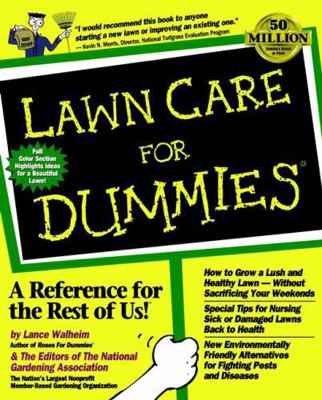 Lawn Care For Dummies 0764550772 Book Cover