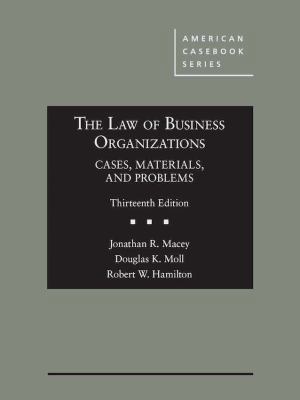The Law of Business Organizations, Cases, Mater... 1634608135 Book Cover