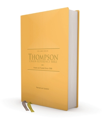 Kjv, Thompson Chain-Reference Bible, Hardcover,... 0310459214 Book Cover