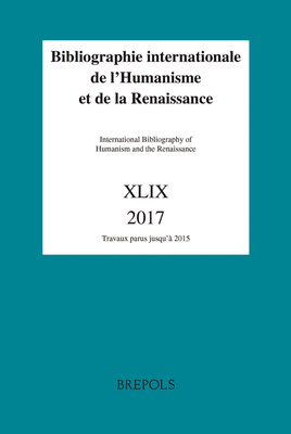 Bibliographie Internationale de Lhumanisme Et d... [French] 2503578217 Book Cover