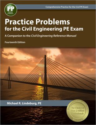 Practice Problems for the Civil Engineering PE ... 1591264545 Book Cover