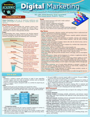 Digital Marketing: Quickstudy Laminated Referen... 142324933X Book Cover