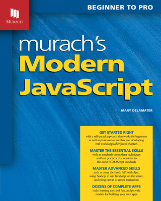 Murach's Modern JavaScript: Beginner to Pro 1943873143 Book Cover
