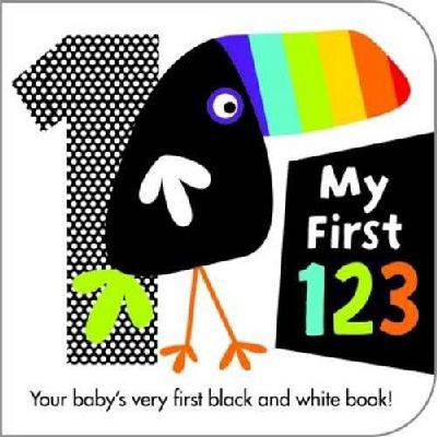 My First 123 (Black and White Books) 1782960635 Book Cover