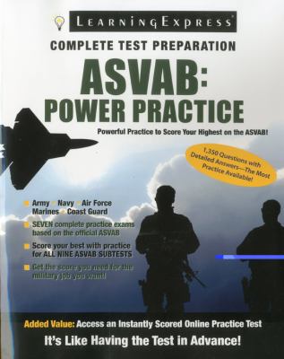 ASVAB: Power Practice 1576857492 Book Cover