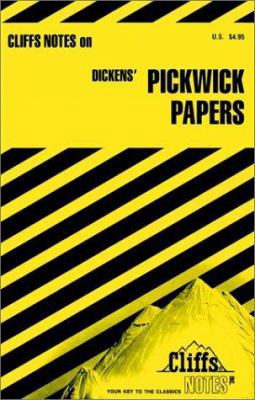 Cliffsnotes on Dickens' Pickwick Papers 0822010216 Book Cover