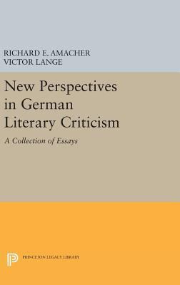 New Perspectives in German Literary Criticism: ... 0691630844 Book Cover