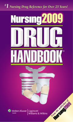 Nursing Drug Handbook 078179286X Book Cover