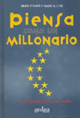 Piensa Como Un Millonario (Gedisa) [Spanish] 8474327954 Book Cover