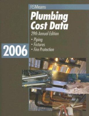 Plumbing Cost Data 2006 Book 0876297963 Book Cover