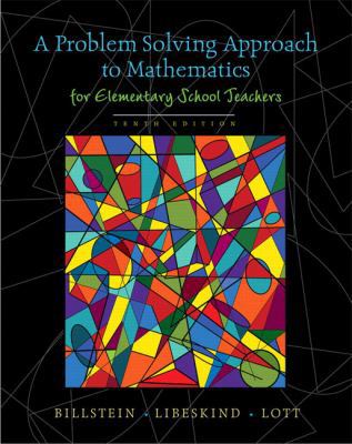 A Problem Solving Approach to Mathematics for E... 0321570553 Book Cover