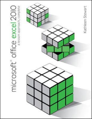 Microsoft Office Excel 2010: A Lesson Approach,... B00728AK0S Book Cover