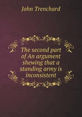 The second part of An argument shewing that a s... 5519155321 Book Cover