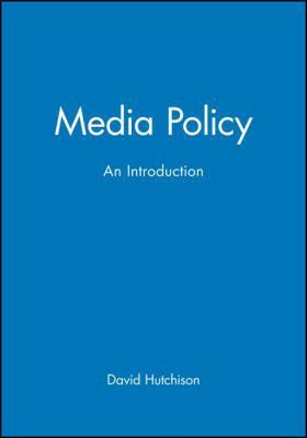 Media Policy 0631204342 Book Cover