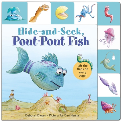 Lift-The-Flap Tab: Hide-And-Seek, Pout-Pout Fish 1250060117 Book Cover