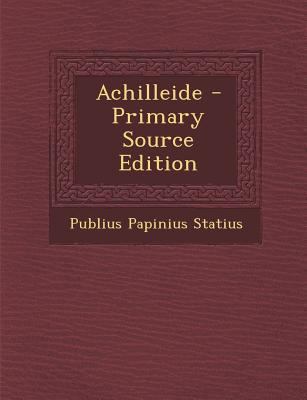 Achilleide [Italian] 1287797024 Book Cover