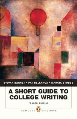 A Short Guide to College Writing 0205706606 Book Cover