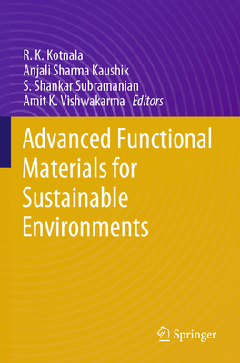 Advanced Functional Materials for Sustainable E... 3031626222 Book Cover