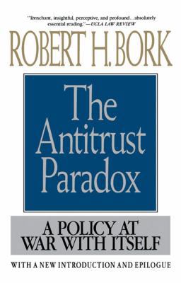 Antitrust Paradox 0029044561 Book Cover