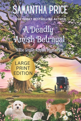 A Deadly Amish Betrayal (Large Print): Amish Co... B0BKHWGLR4 Book Cover