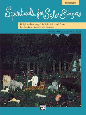Spirituals for Solo Singers: Medium Low Voice, ... 073900056X Book Cover