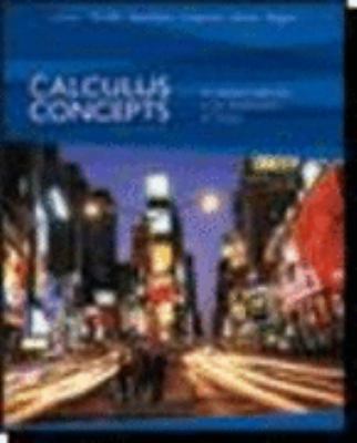 Calculus Concepts: An Applied Approach to the M... B019VKWPUM Book Cover