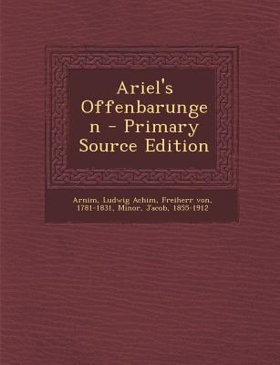 Ariel's Offenbarungen - Primary Source Edition [German] 1294065610 Book Cover