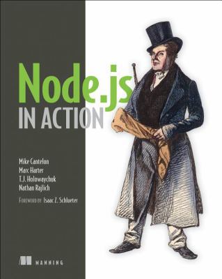 Node.js in Action + EBook 1617290572 Book Cover