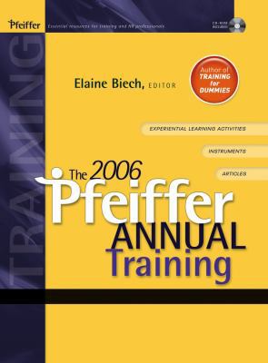 The 2006 Pfeiffer Annual: Training (J-B Pfeiffe... 0787978213 Book Cover
