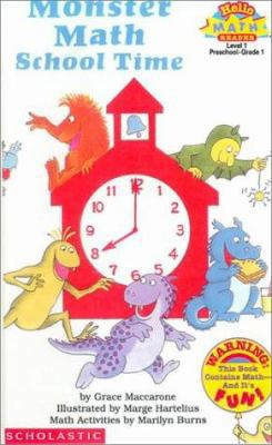 Monster Math School Time 0613083725 Book Cover