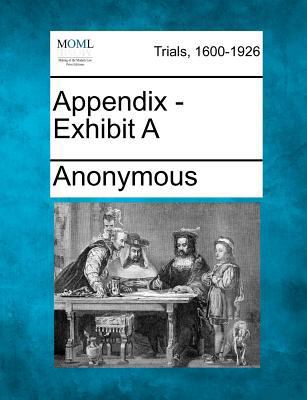 Appendix - Exhibit a 1275508057 Book Cover