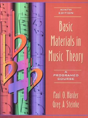 Basic Materials in Music Theory: A Programed Co... 0205295843 Book Cover