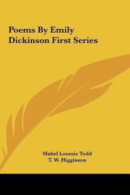 Poems By Emily Dickinson First Series 116144873X Book Cover