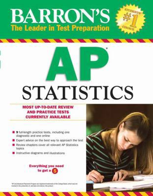 Barron's AP Statistics 1438004982 Book Cover