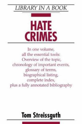 Hate Crimes 0816048797 Book Cover