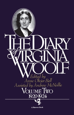 The Diary of Virginia Woolf, Volume 2: 1920-1924 0156260379 Book Cover